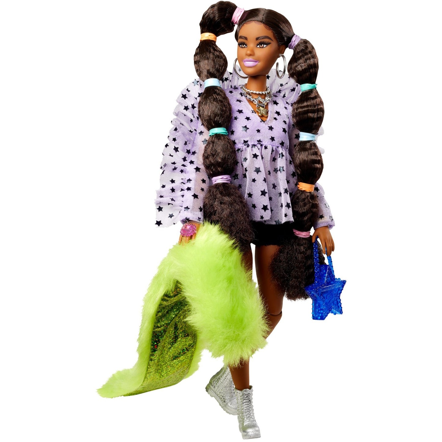 Mattel Extra Doll 7 Top Pelry Achselzucken mit Pet Pomerani