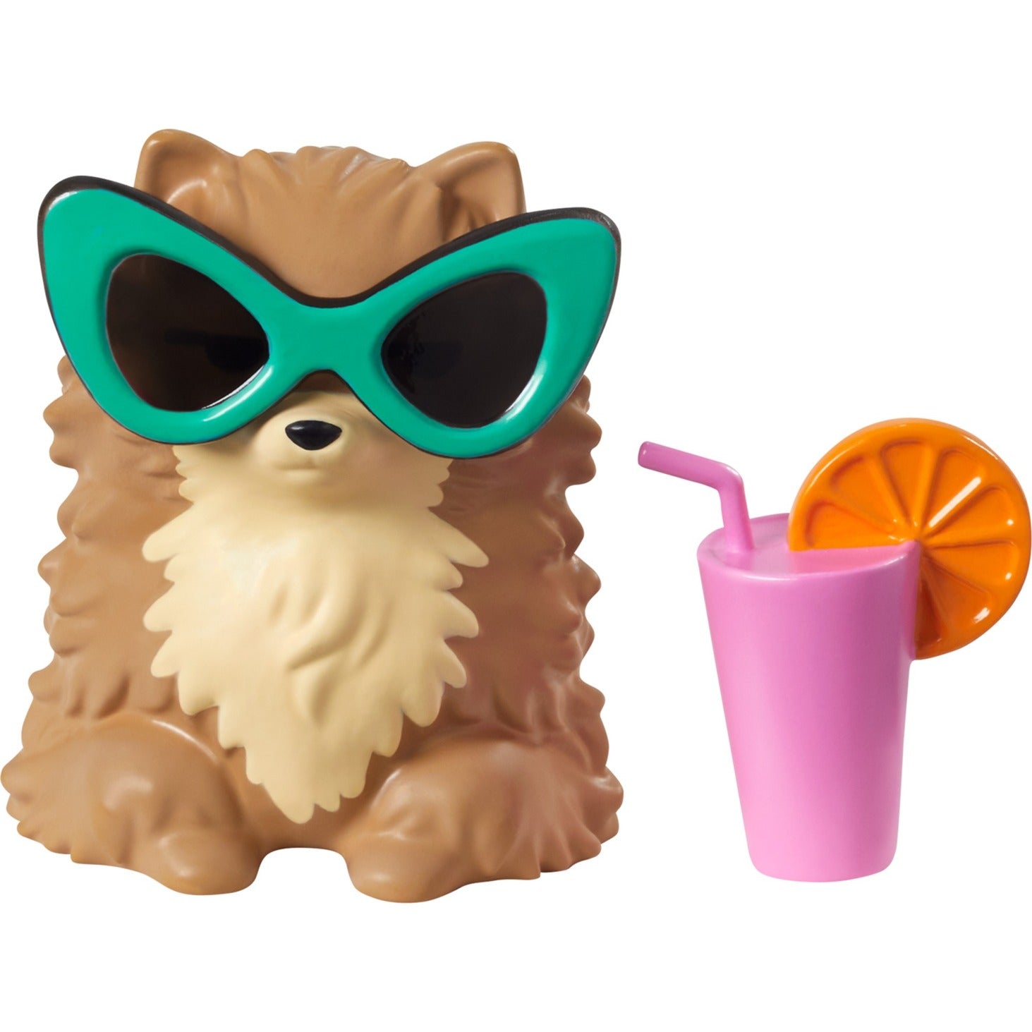 Mattel Extra Doll 7 Top Pelry Achselzucken mit Pet Pomerani