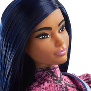 Mattel Fashionistas Doll 143 Pink Black Dess - afbeelding 3