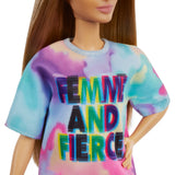 Mattel Fashionistas Doll 159 Tie-Dye-T-Shirt-Kleid - afbeelding 5