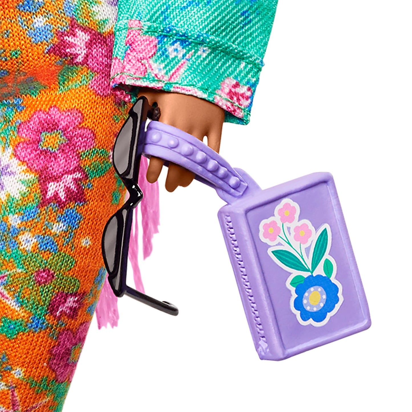 Mattel Extra Doll 10 Blumenprintjacke mit DJ-Maus