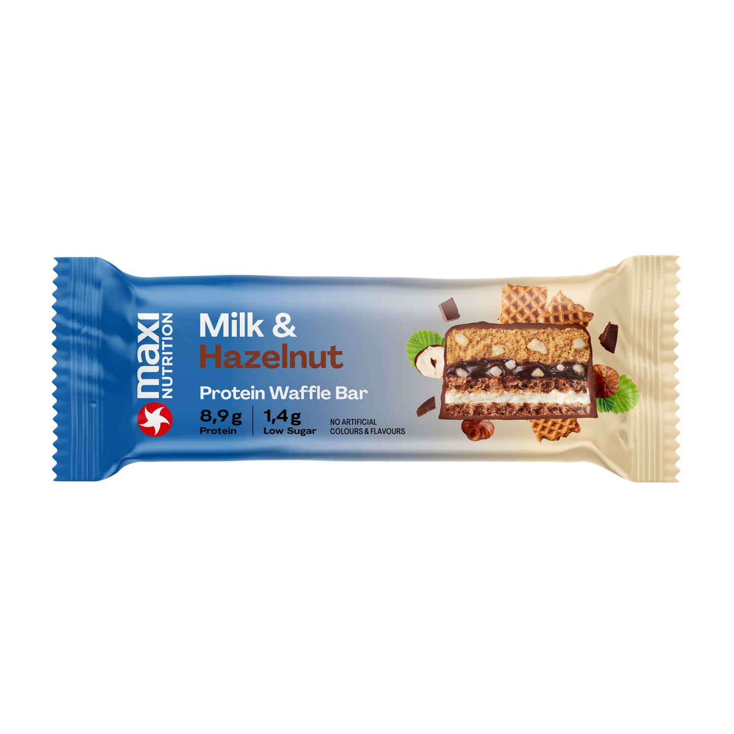 Maxi Nutrition Maxinutrition Waffelriegel Milch Haselnuss (12x 40g)