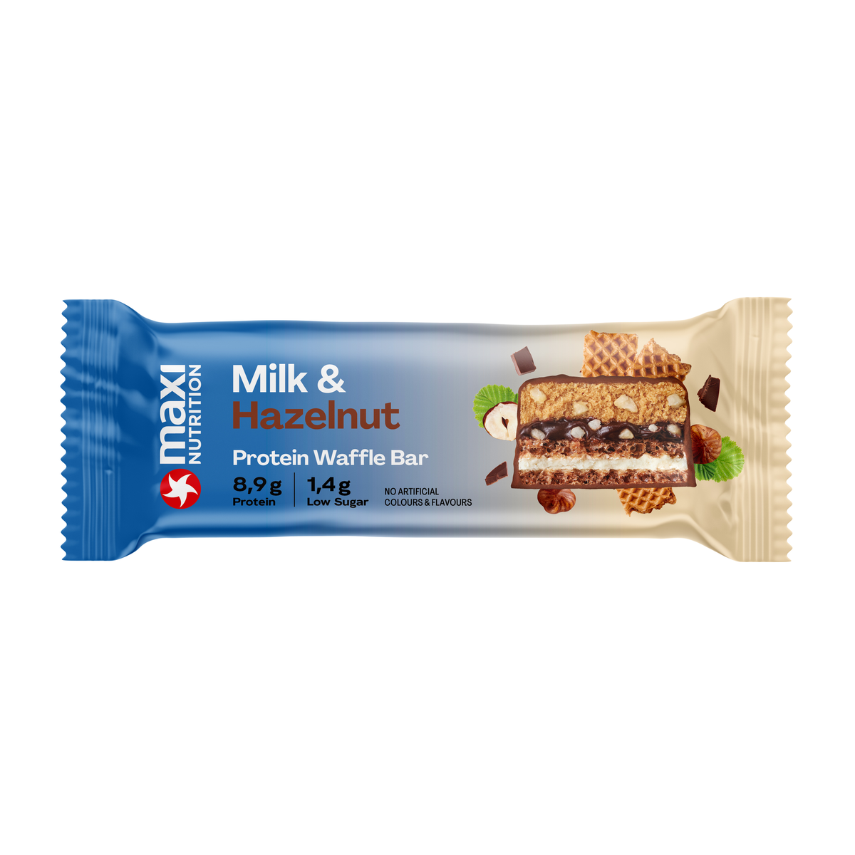 Maxi Nutrition Maxinutrition Waffelriegel Milch Haselnuss (12x 40g)