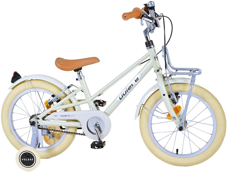 Volare Melody Children's Bicycle - Mädchen - 16 Zoll - Sand