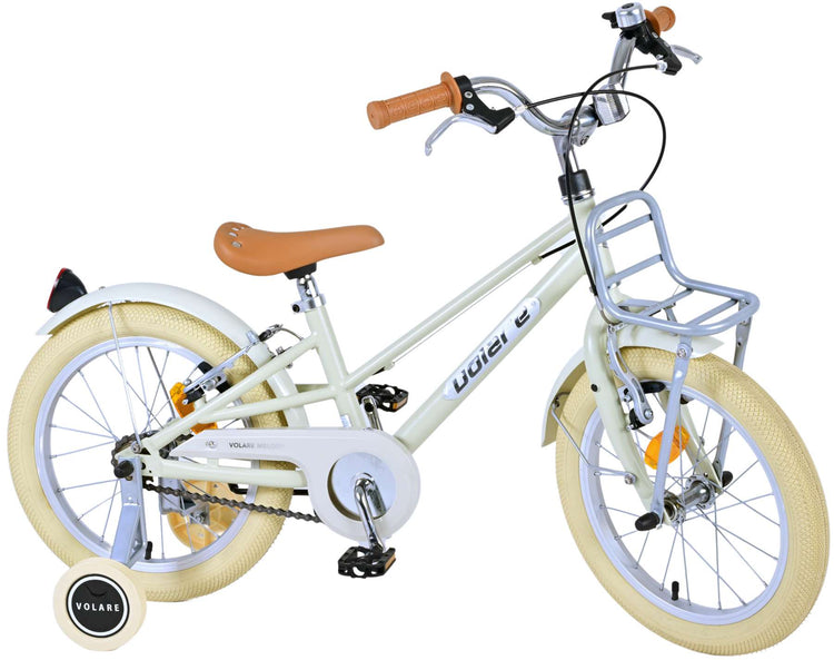 Volare Melody Children's Bicycle - Mädchen - 16 Zoll - Sand
