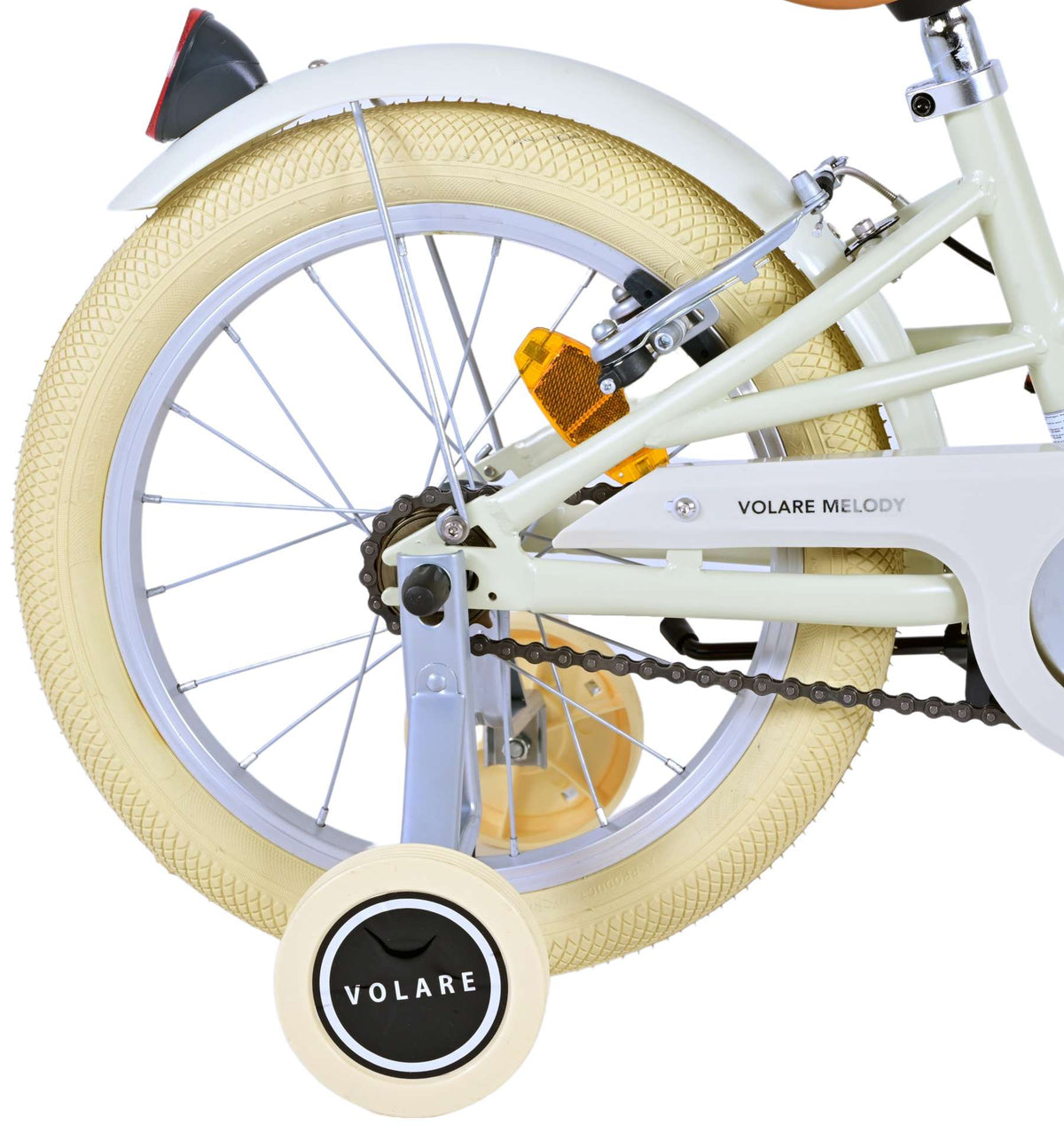 Volare Melody Children's Bicycle - Mädchen - 16 Zoll - Sand