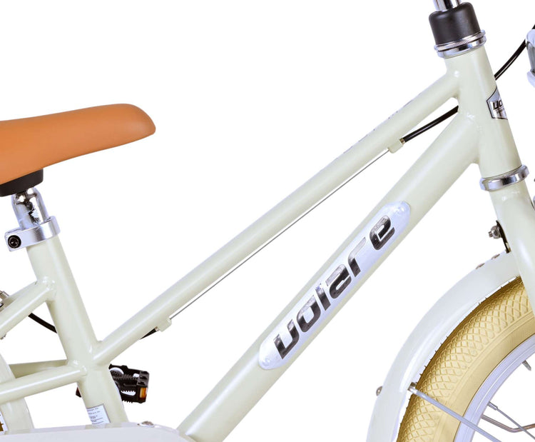 Volare Melody Children's Bicycle - Mädchen - 16 Zoll - Sand
