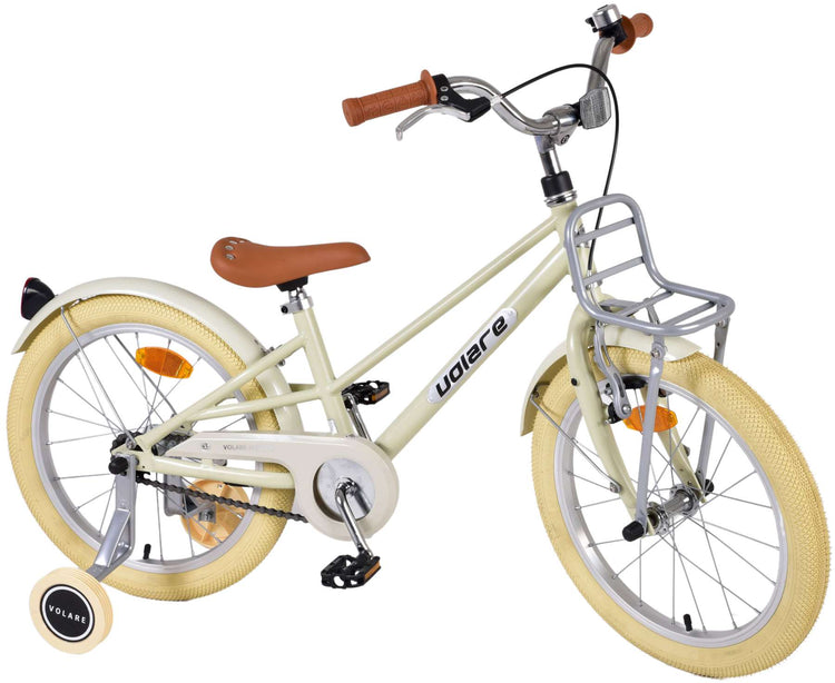 Volare Melody Children's Bicycle - Mädchen - 18 Zoll - Sand