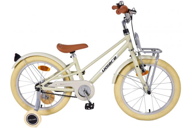 Volare Melody Children's Bicycle - Mädchen - 18 Zoll - Sand