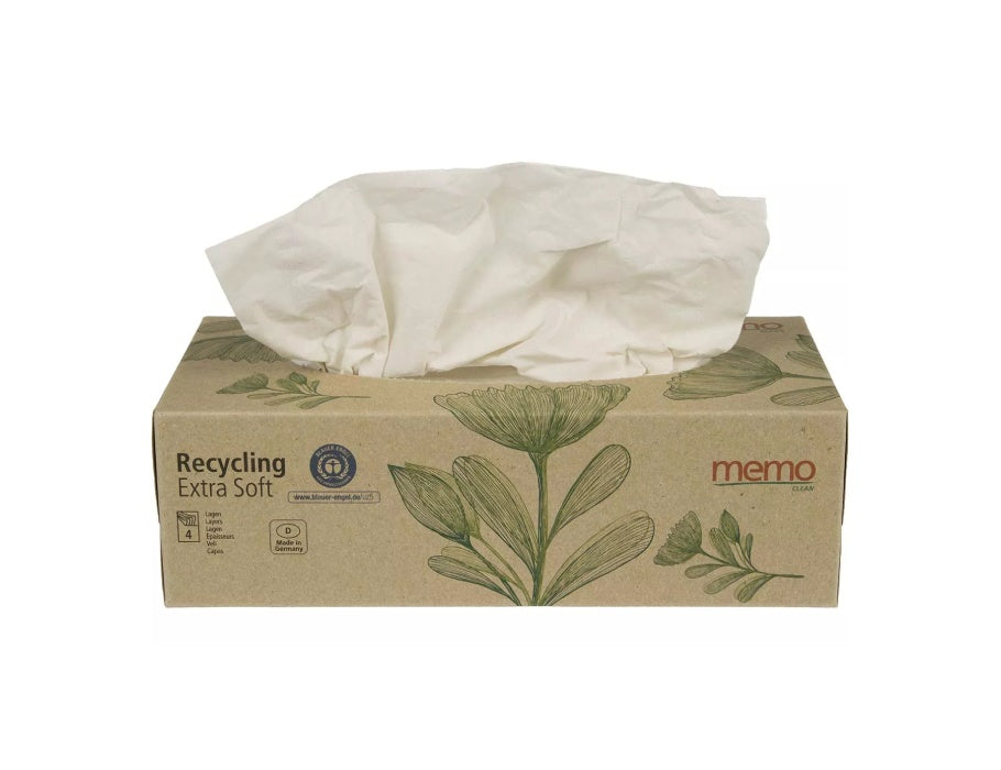 Memo -Gewebe recyceln extra weicher 100st.