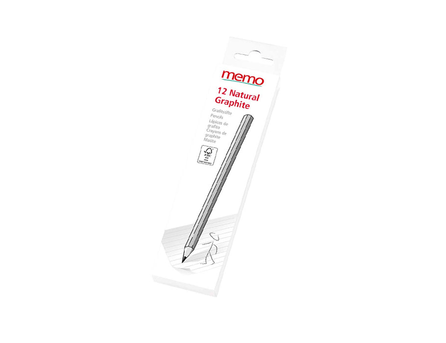 Memo Pencil FSC 12 Stücke