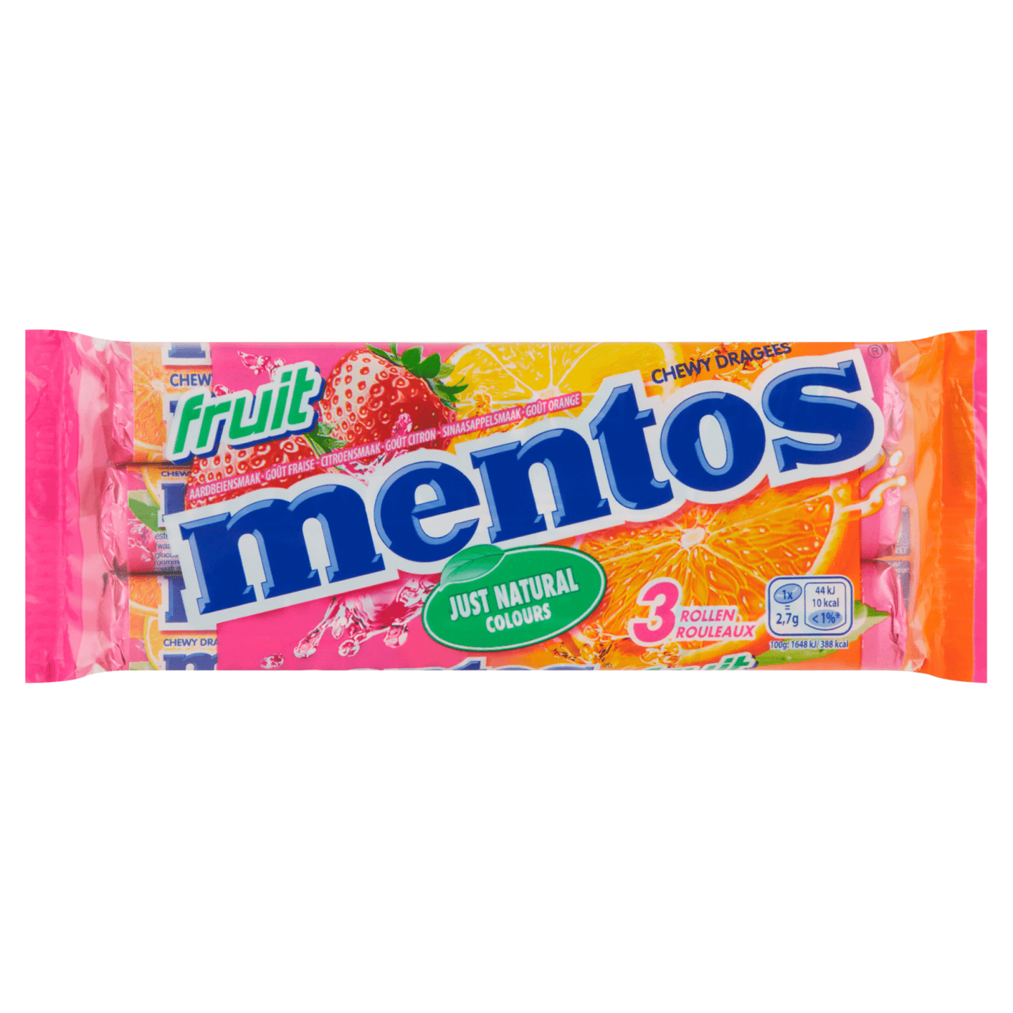 Mentos-Früchte 3er-Pack (25 Stück)