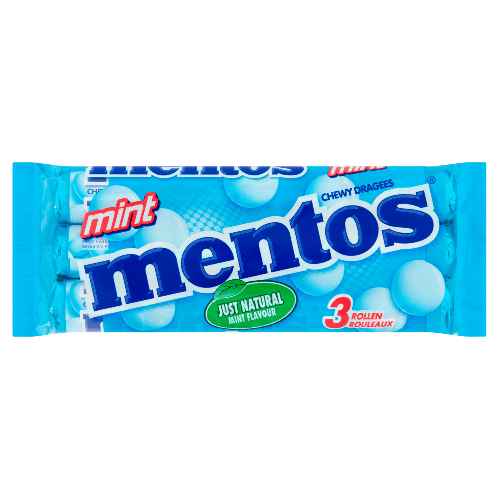 Mentos Minze 3er-Pack (25 Stück)