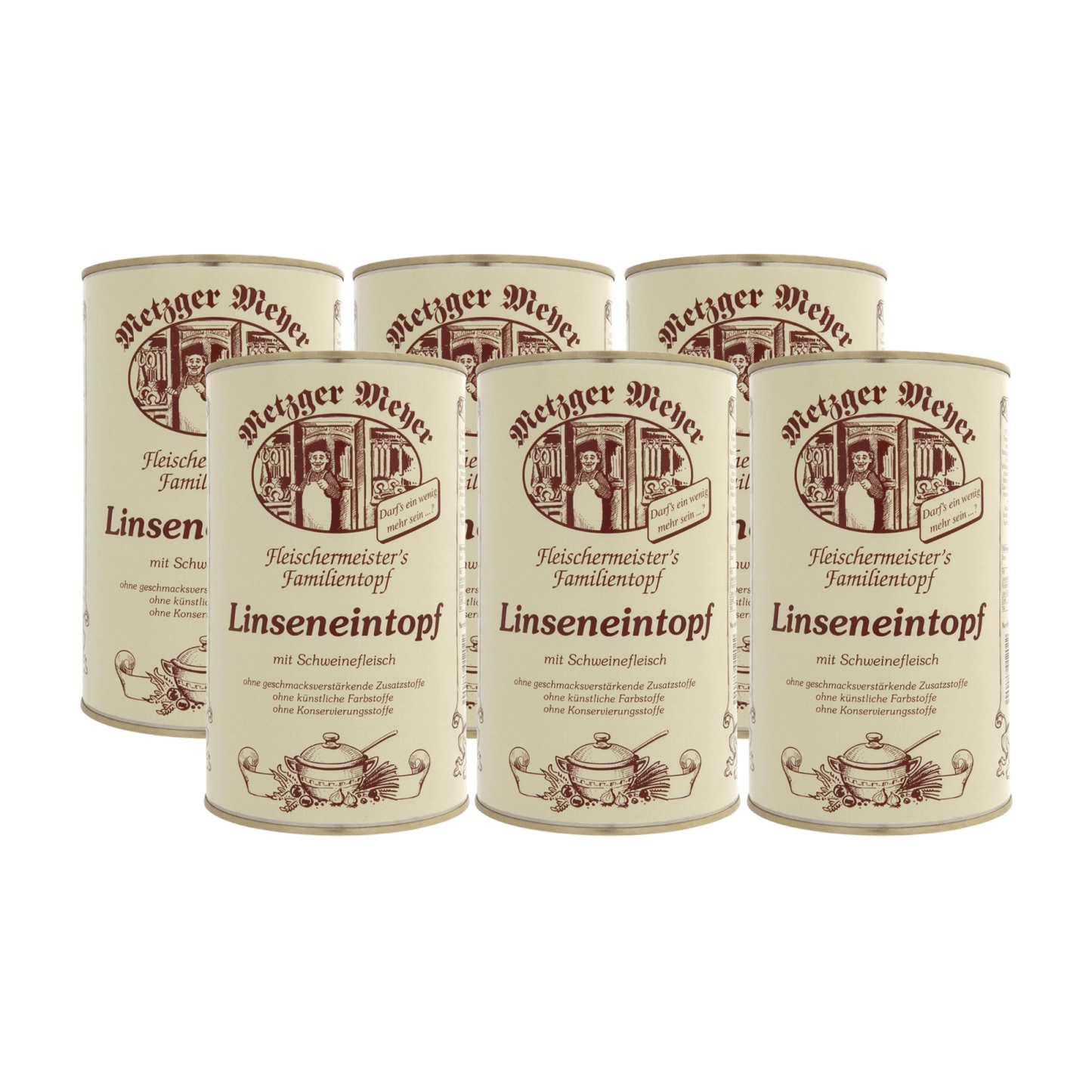 Metzger Meyer Linseneintopf (6x 1,2 Liter)
