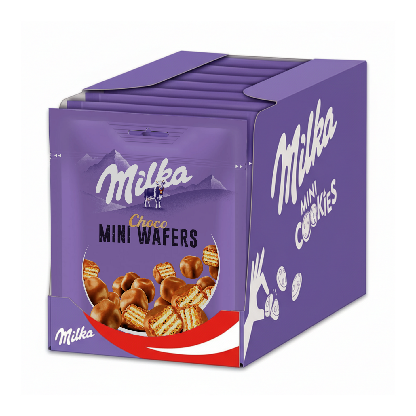 Milka Mini-Waffeln Box (8x 110g)
