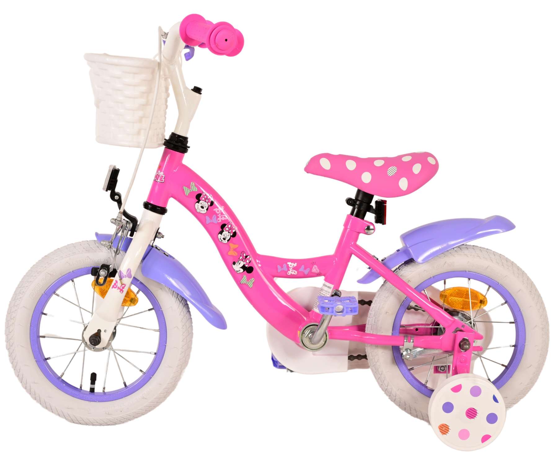 Minnie süßest aller Zeiten! Kinderfahrrad - Mädchen - 12 Zoll - Pink