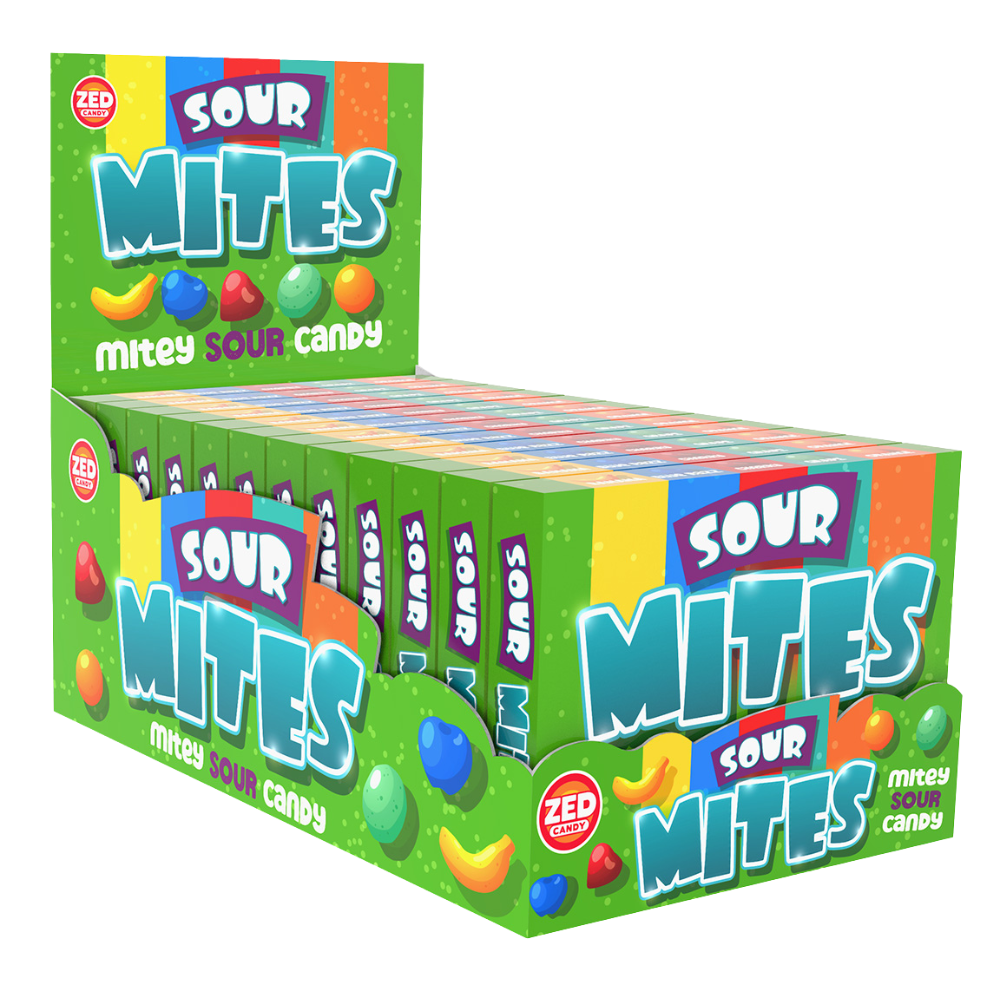 Zed Candy Milben Sour Theater Box (12 Stück)