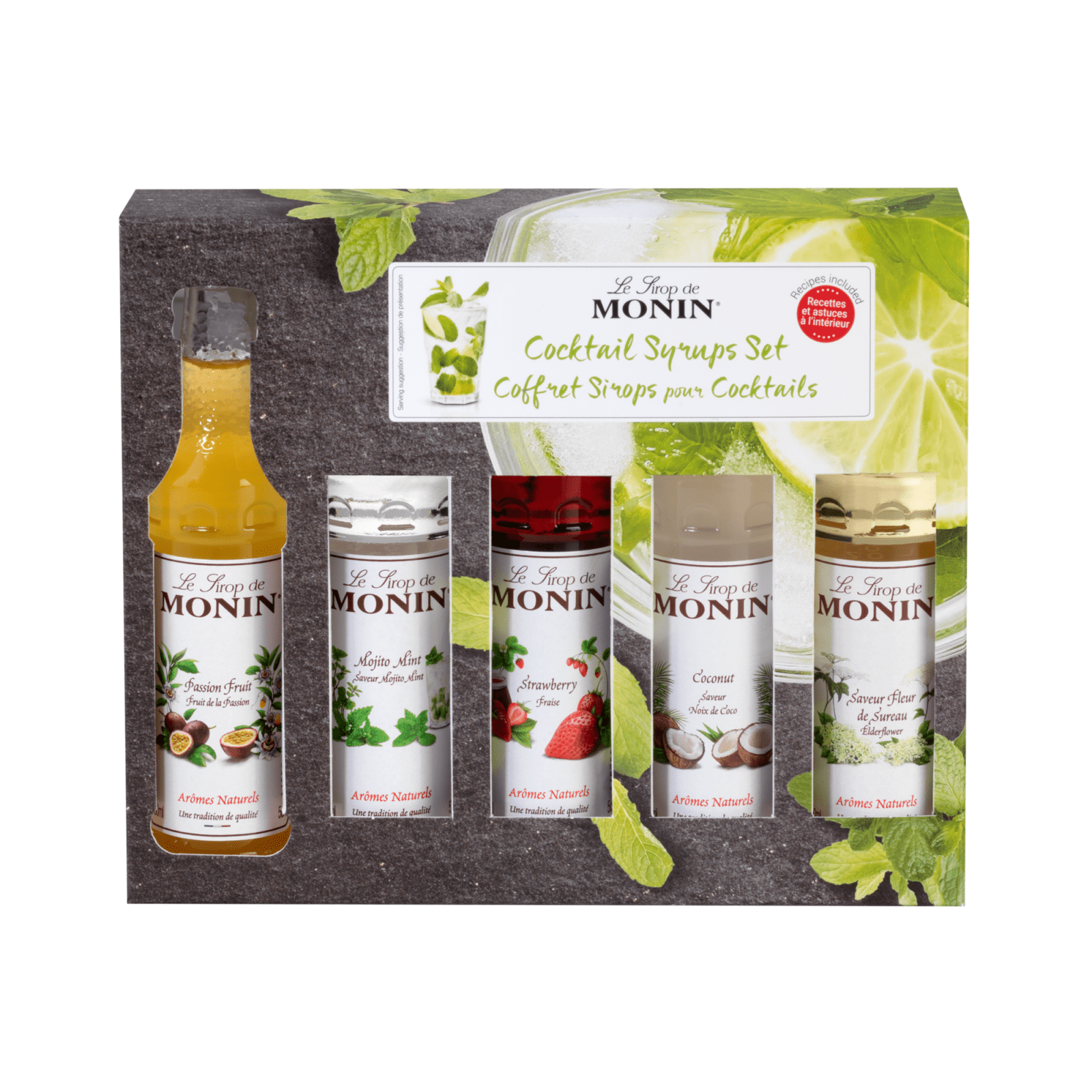 Monin Sirup-Cocktail-Set (5x 5cl)