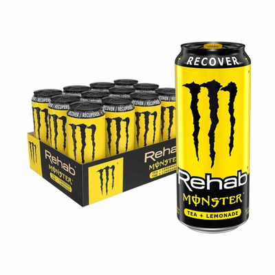 Monster Energy Rehab Zitronentee Dose (12x500 ml)
