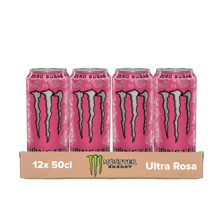 Monster Energy Ultra Rosa Dose Null Zucker (12x 0,5 Liter) (Kopie)