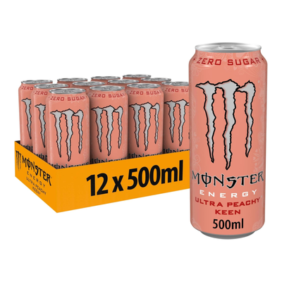 Monster Ultra Peachy Keen Dose (12x 0,5 Liter)