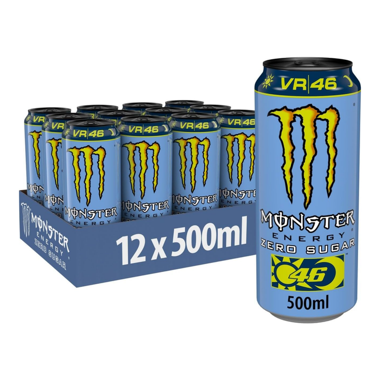 Monster Energy The Doctor Valentino Rossi VR46 Dose (12x 500ml)