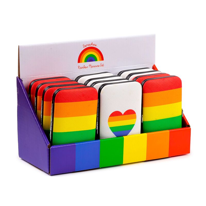 Irgendwo Regenbogen 5-teiliger Maniküre-Set