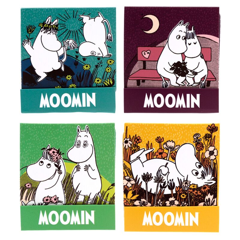 Moomin Matchbook Luciferboekje Nagelvijlen