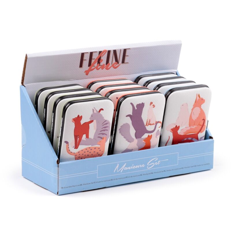 Katze feine Katzen 5-teilige Maniküre-Set