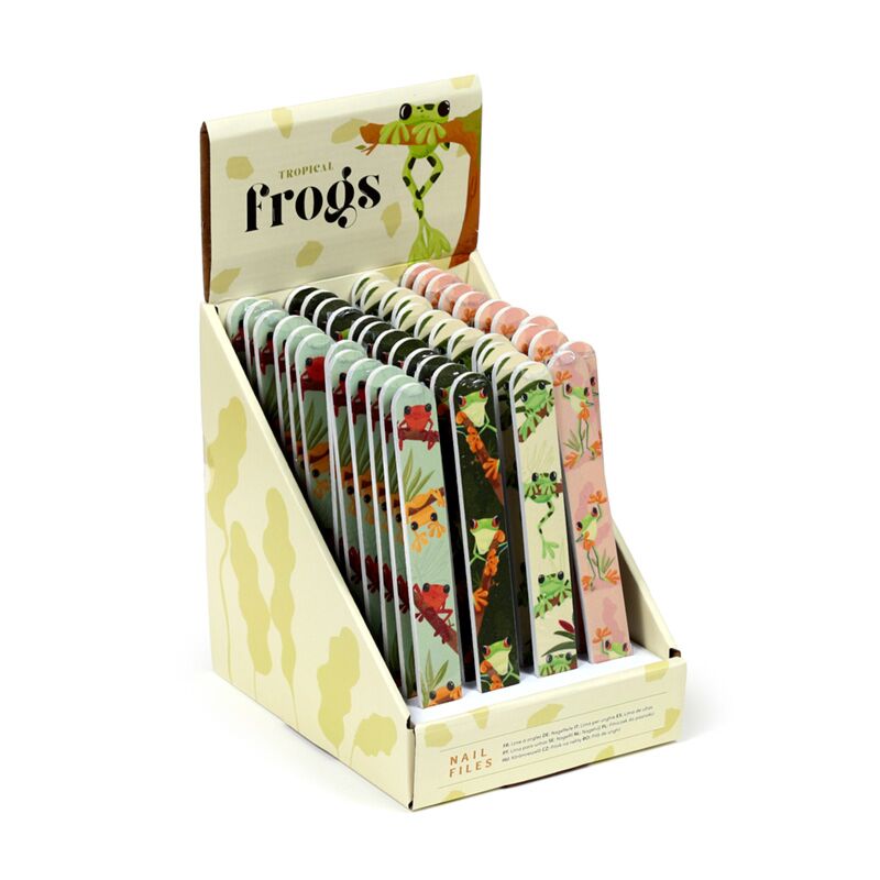 Tropische Frösche Nageldatei