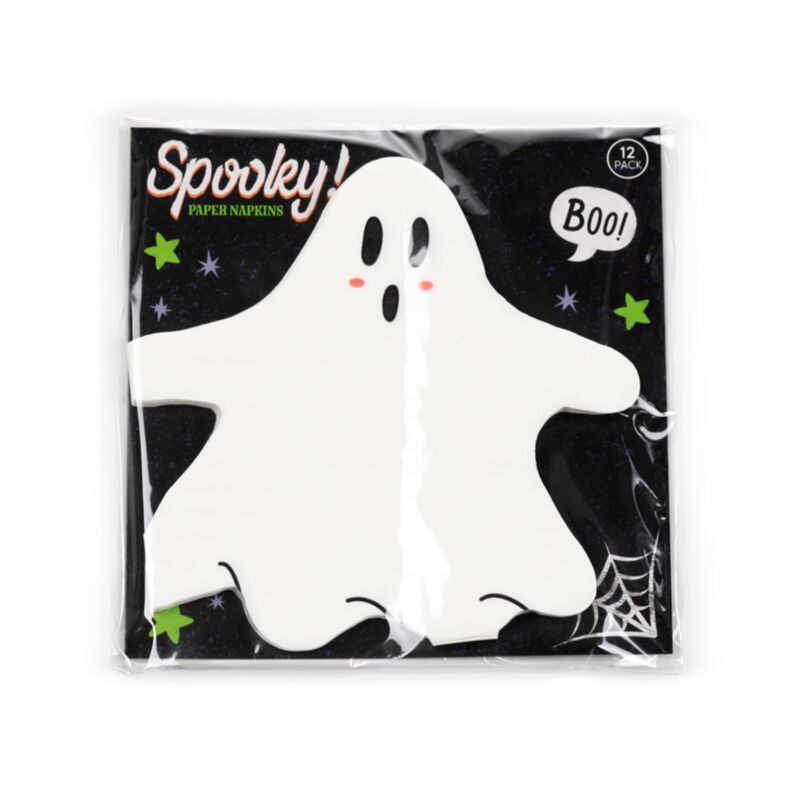 Halloween Spook Pak von 12 3-Laags Papierfeestervetten