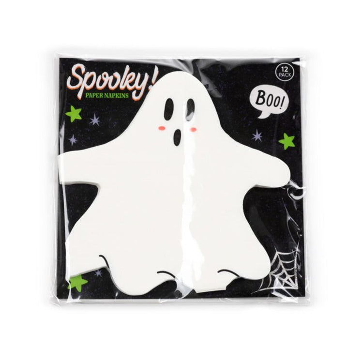 Halloween Spook Pak von 12 3-Laags Papierfeestervetten