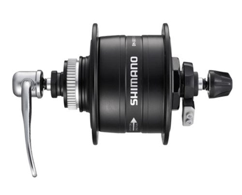 Shimano - Dynamonaaf HD -3D37 3 Watt - 36 Löcher - Mitte -lock - Schnellveröffentlichung - Schwarz