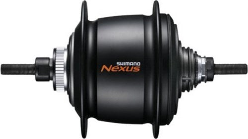 Getriebenabe Shimano Nexus 8 SG-C6001 für Scheibenbremse - 36 Löcher - Schwarz