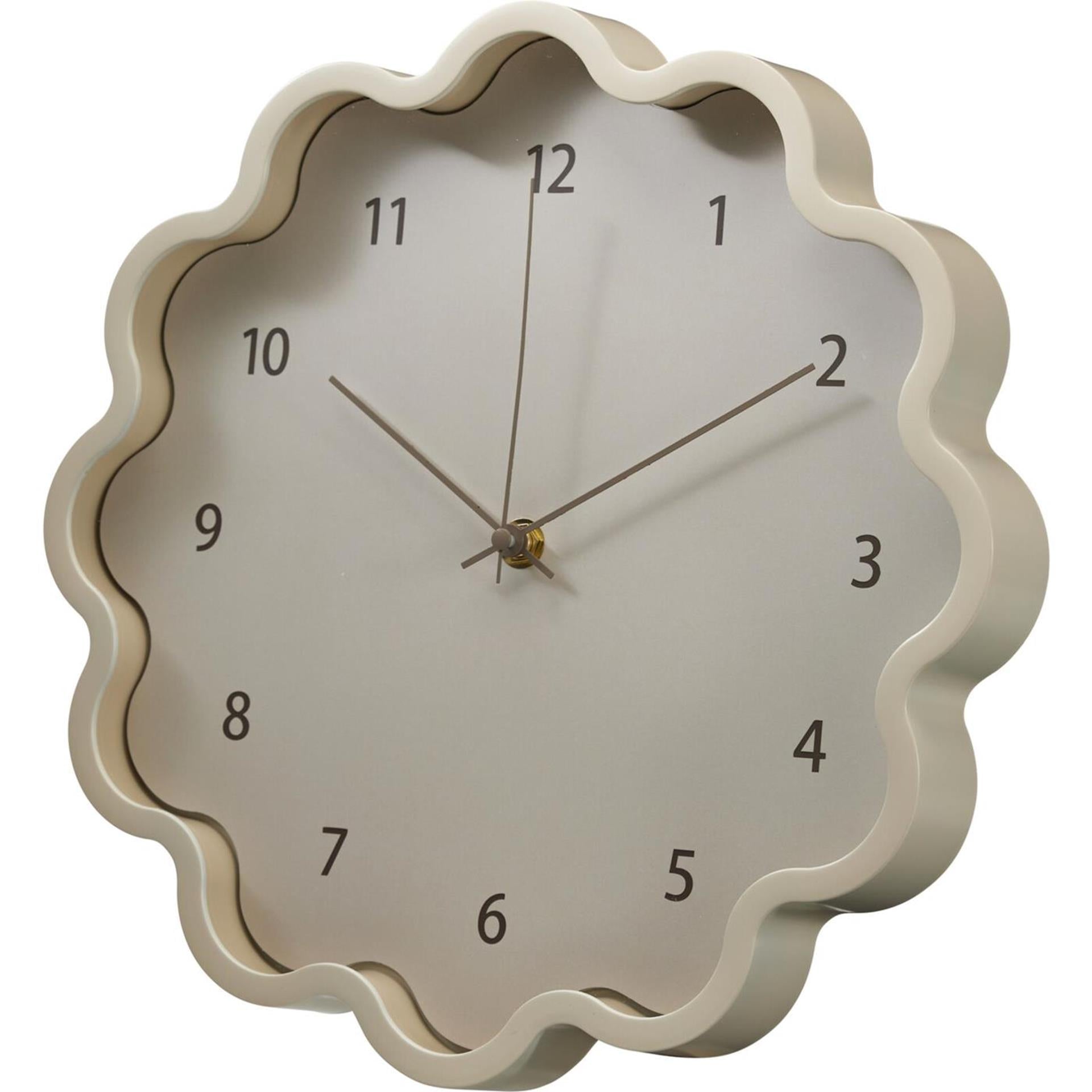 Home-Styling-Uhr in Blumenform, 3 Sortiert, Ø 30 cm