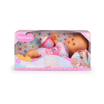 Nenuco Babypop mit einem weichen Körper lila ca. 32 cm Größe