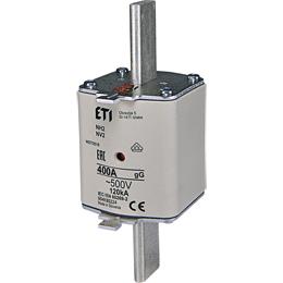 Eti Flachsicherung 400a – 500 V DIN NH2 GG | 3 Stück