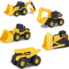 Nikko Toys Nikko Road Rippers Mini-Konstruktion: 5er-Pack (30031 20660)