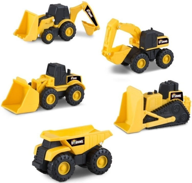 Nikko Toys Nikko Road Rippers Mini-Konstruktion: 5er-Pack (30031 20660)