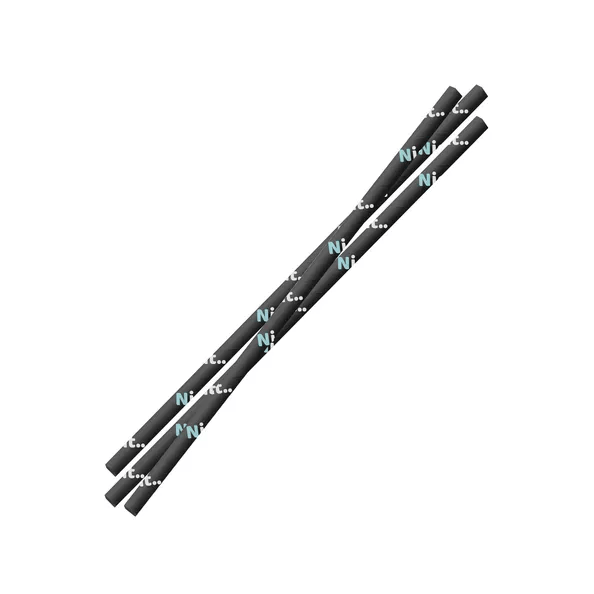 Njoy Papierstrohhalme kompostierbar 12 mm (250 Stück)