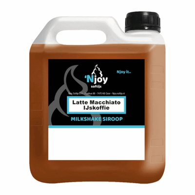 Njoy Shake Sirup Latte Macchiato Eiskaffee (2 Liter)