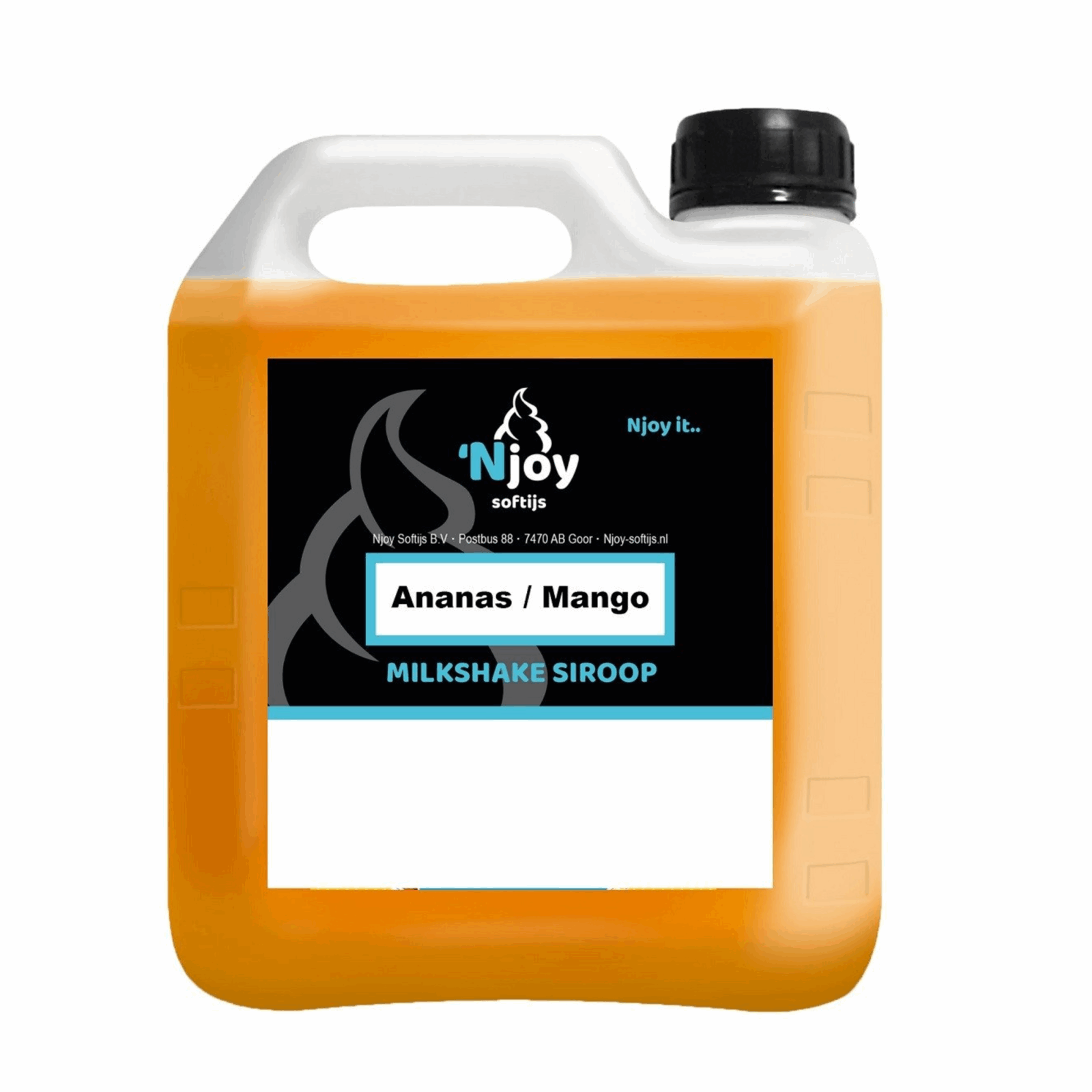 Njoy Shakesirup Mango Ananas (2 Liter)
