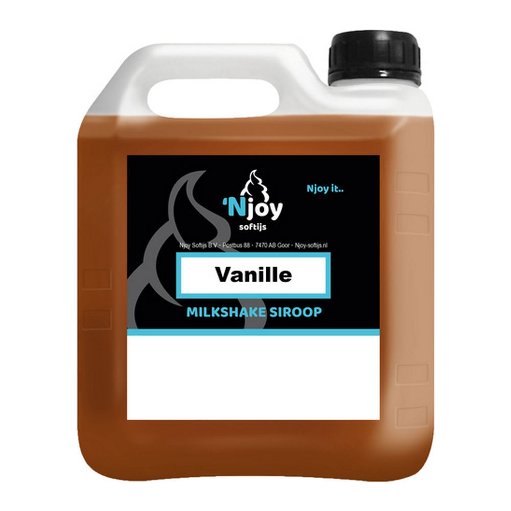 Njoy Shakesirup Vanille (2 Liter)