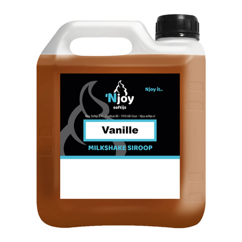 Njoy Shakesirup Vanille (2 Liter)