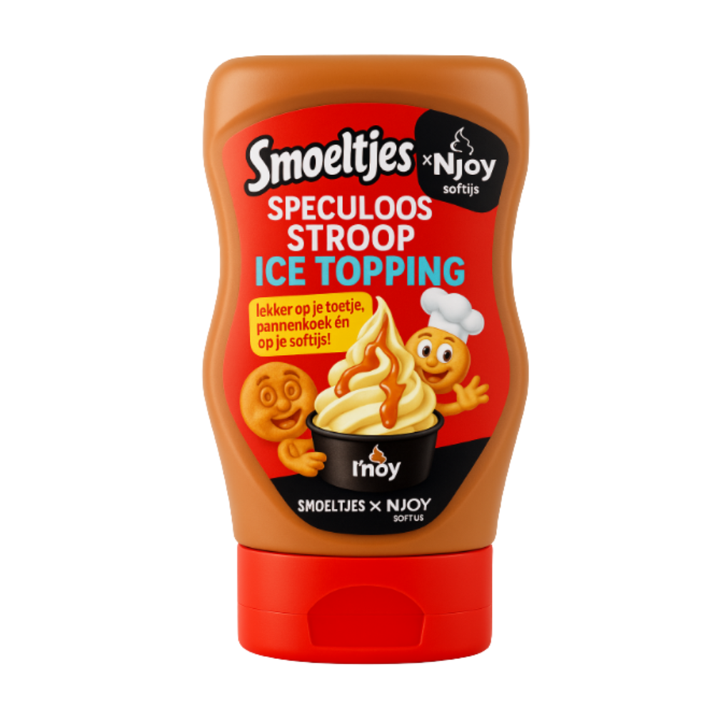 Njoy Gesichter Spekulatius-Topping (300 ml)