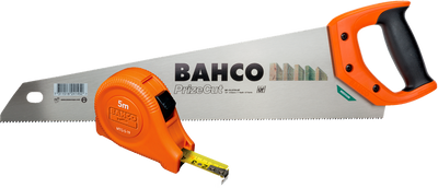 Bahco Universal-Handsäge 550 mm + Maßband