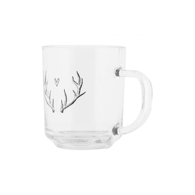 Clayre Eef Teeglas 11x8x9cm 200ml