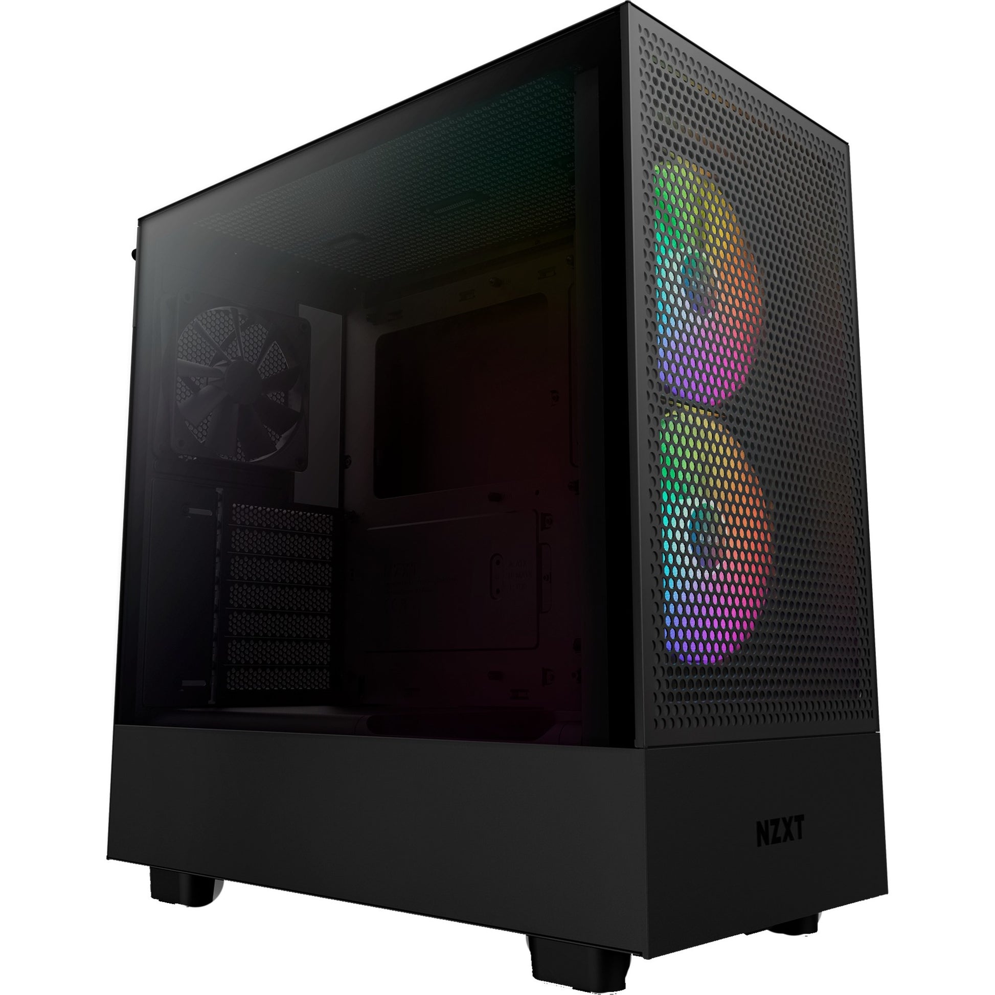 NZXT H5 Flow RGB Ganz Schwarz