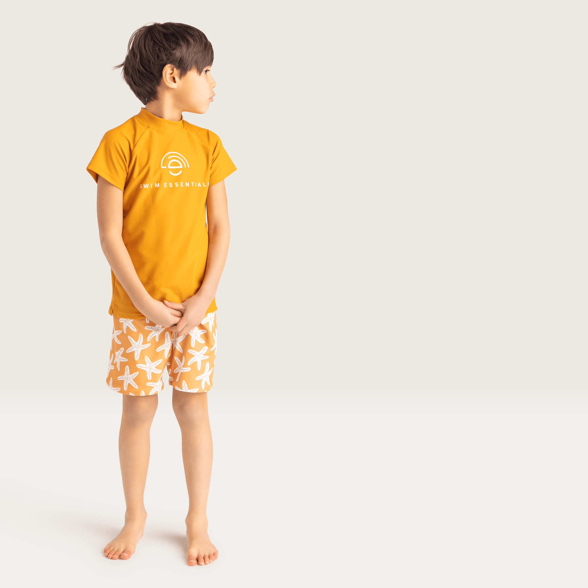 Seastar | Orange UV Schwimmstämme Jungen