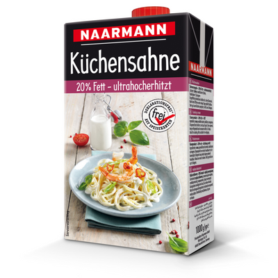 Naarmann Kokoscreme 20 % Packung mit Schraubverschluss (1 Liter)